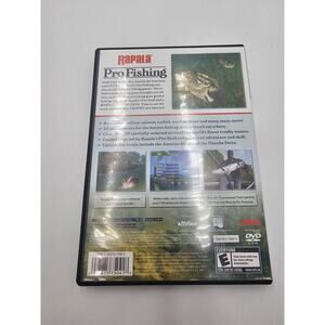 Rapala Pro Fishing Sony Playstation 2 PS2 Game & Case, Complete with Manual